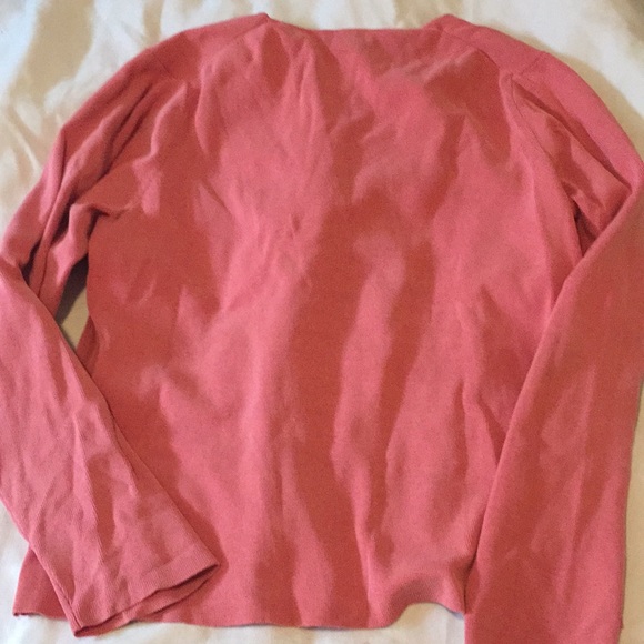 Charter Club Petite Silk Blend Cardigan Sz Large - Picture 7 of 7